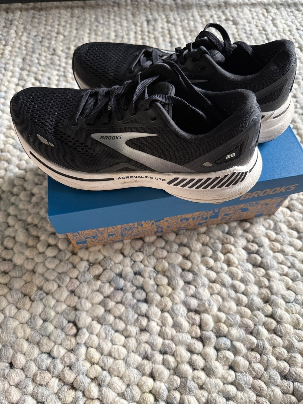 Brooks Adrenaline GTS 23 Women’s Running Shoes - Black/Silver